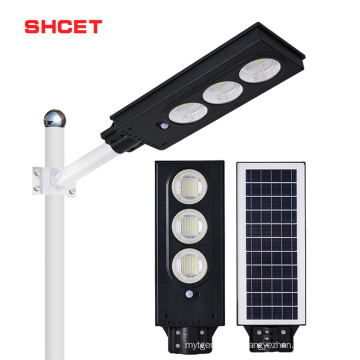 ABS High Power Ip65 Waterproof 150W Integrated All In One Solar Led Street Light